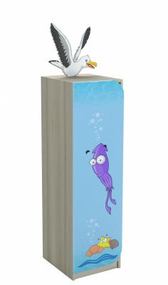 Стінка "Морські пригоди" елемент №9 "Політ чайки" з фотодруком, 360х400х1400 мм (1745 мм висота з накладкою), АНШАР ГРУП (5709)